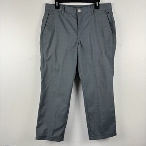 BONOBOS Maide‎ Mens Straight Performance Golf Pants Plaid - 34x32 ACTUAL 34X27